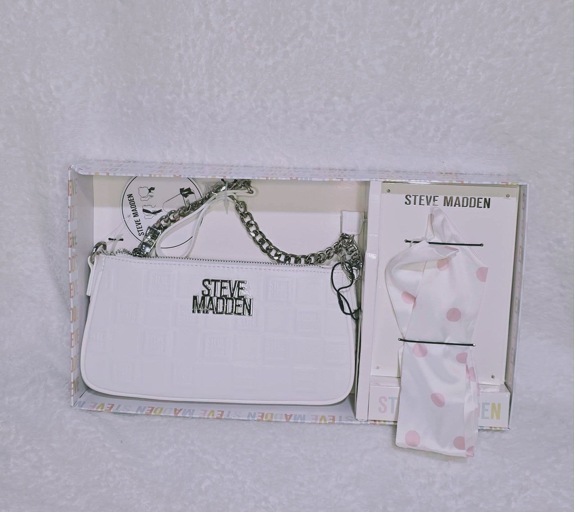 Cartera Steve Madden Blanca