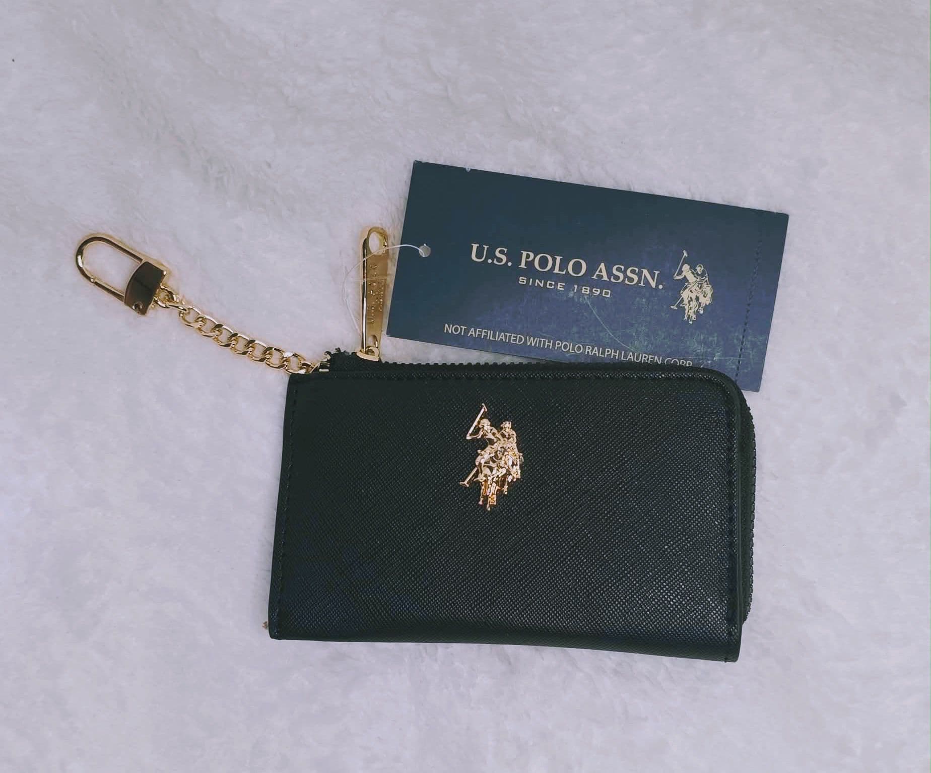 Cartera con cremallera U.S. Polo Assn. 🖤