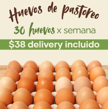 Suscripcion 30 Huevos Delivery incluido Semanales x 4 entregas