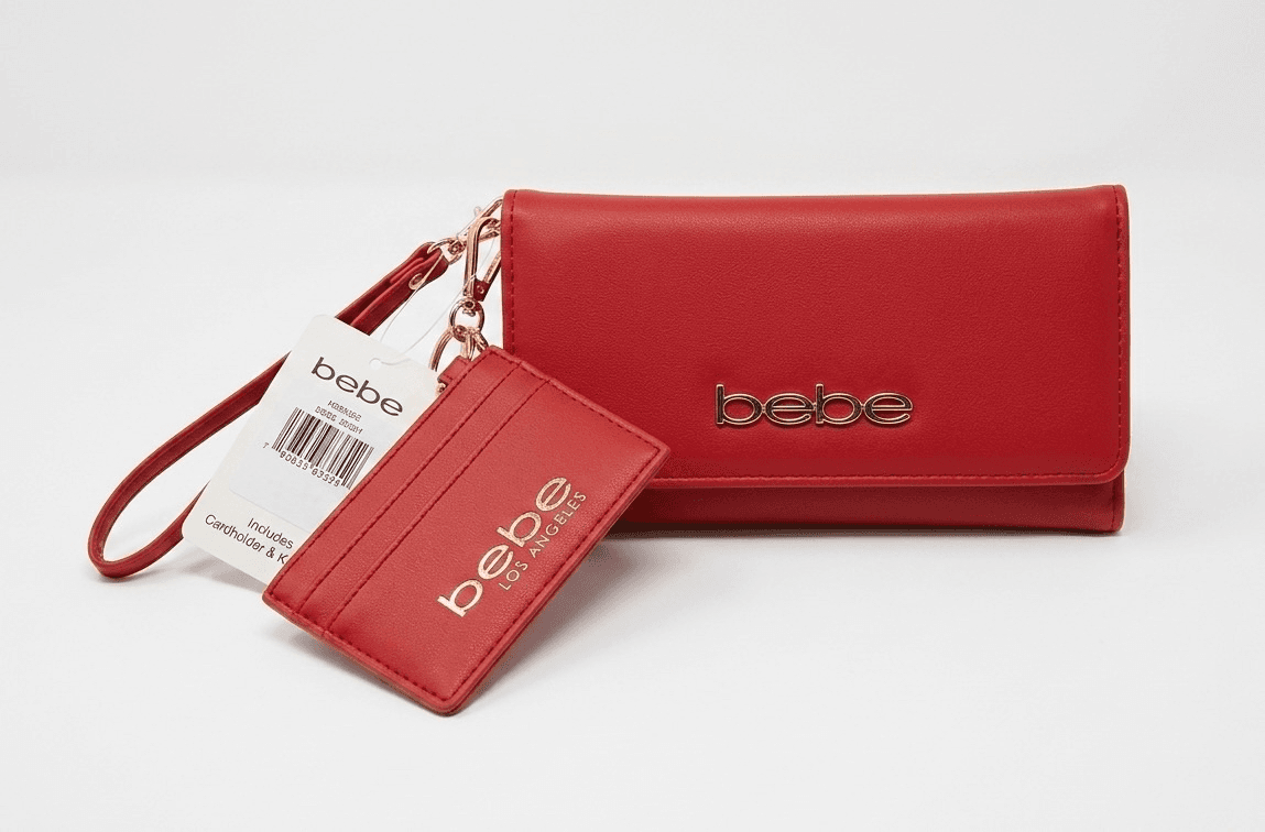 Billetera bebe en color rojo