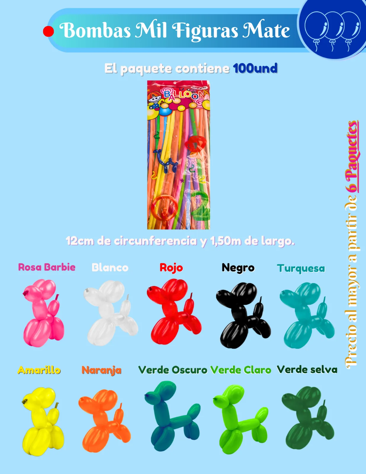 BOMBAS MIL FIGURA X100