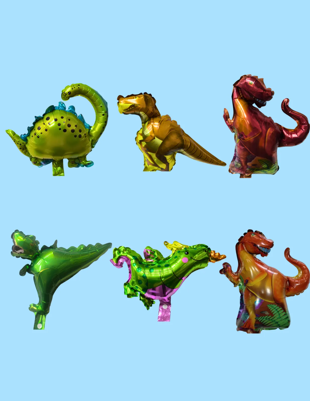GLOBOS 14" DINOSAURIOS