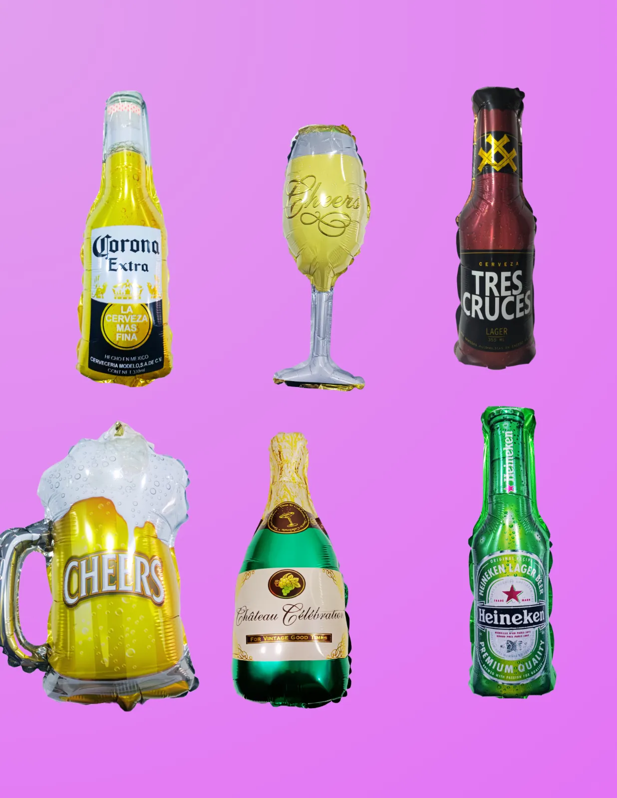 GLOBOS 14" BOTELLAS