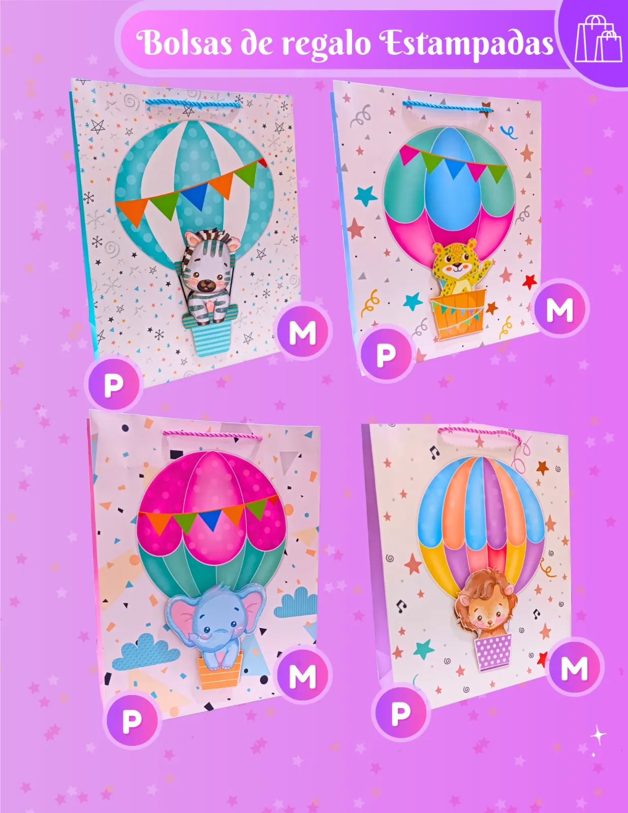 BOLSAS DE REGALO INFANTILES JJCBR008