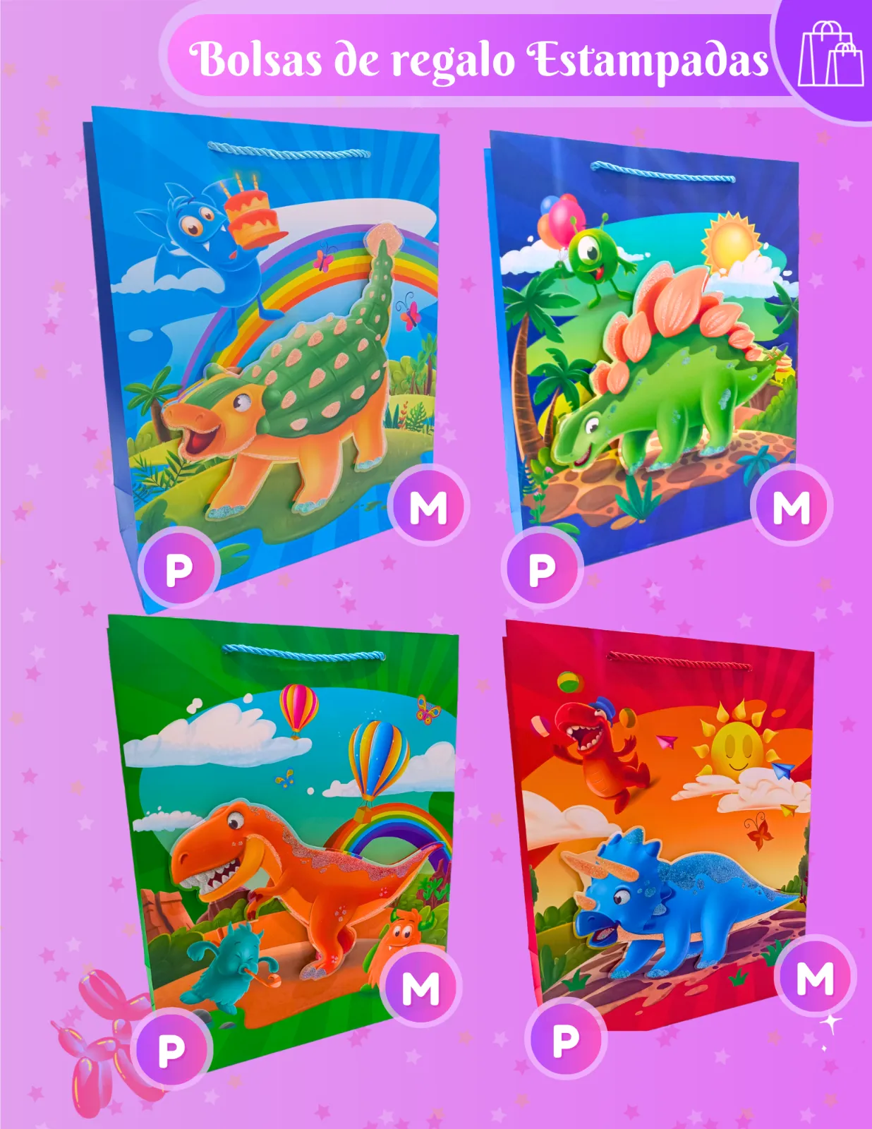 BOLSAS DE REGALO INFANTILES JJCBR006