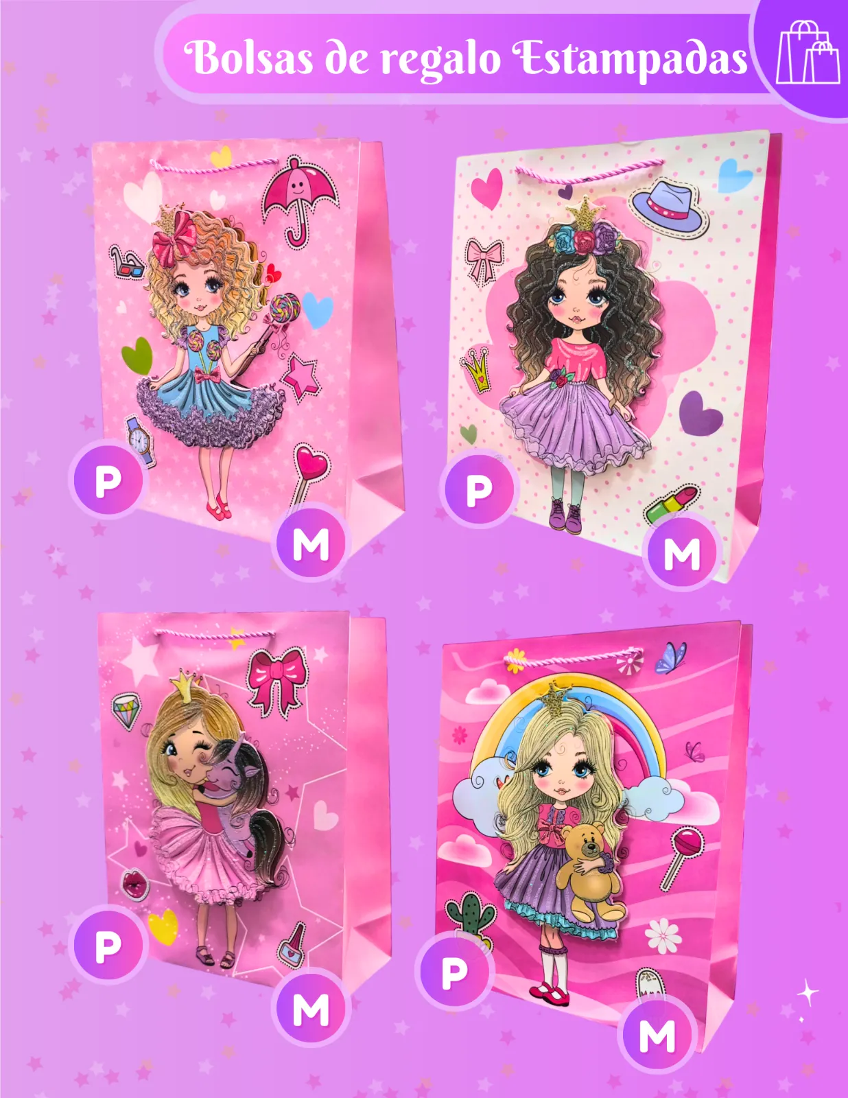 BOLSAS DE REGALO INFANTILES JJCBR010