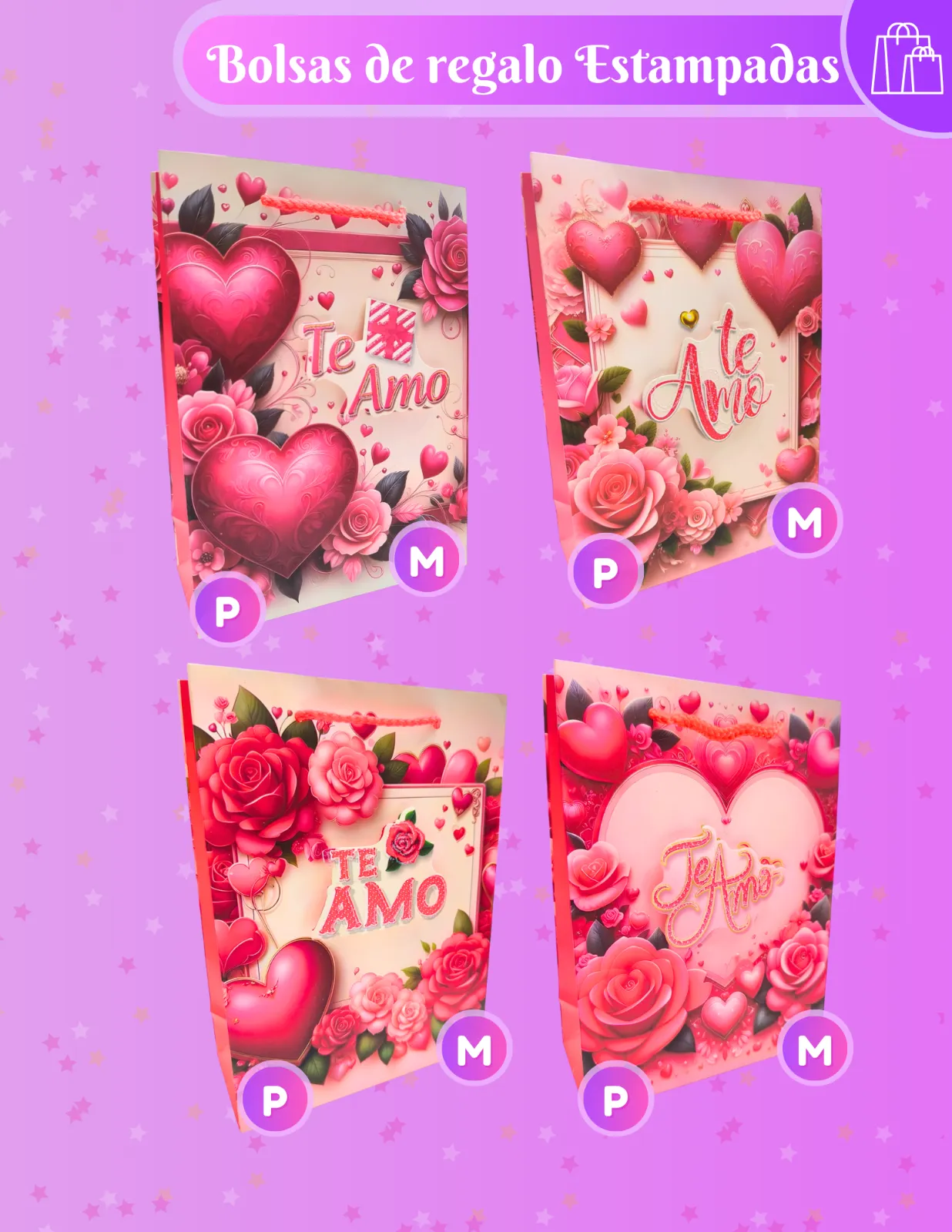 BOLSAS DE REGALO (AMOR) JJCBR001