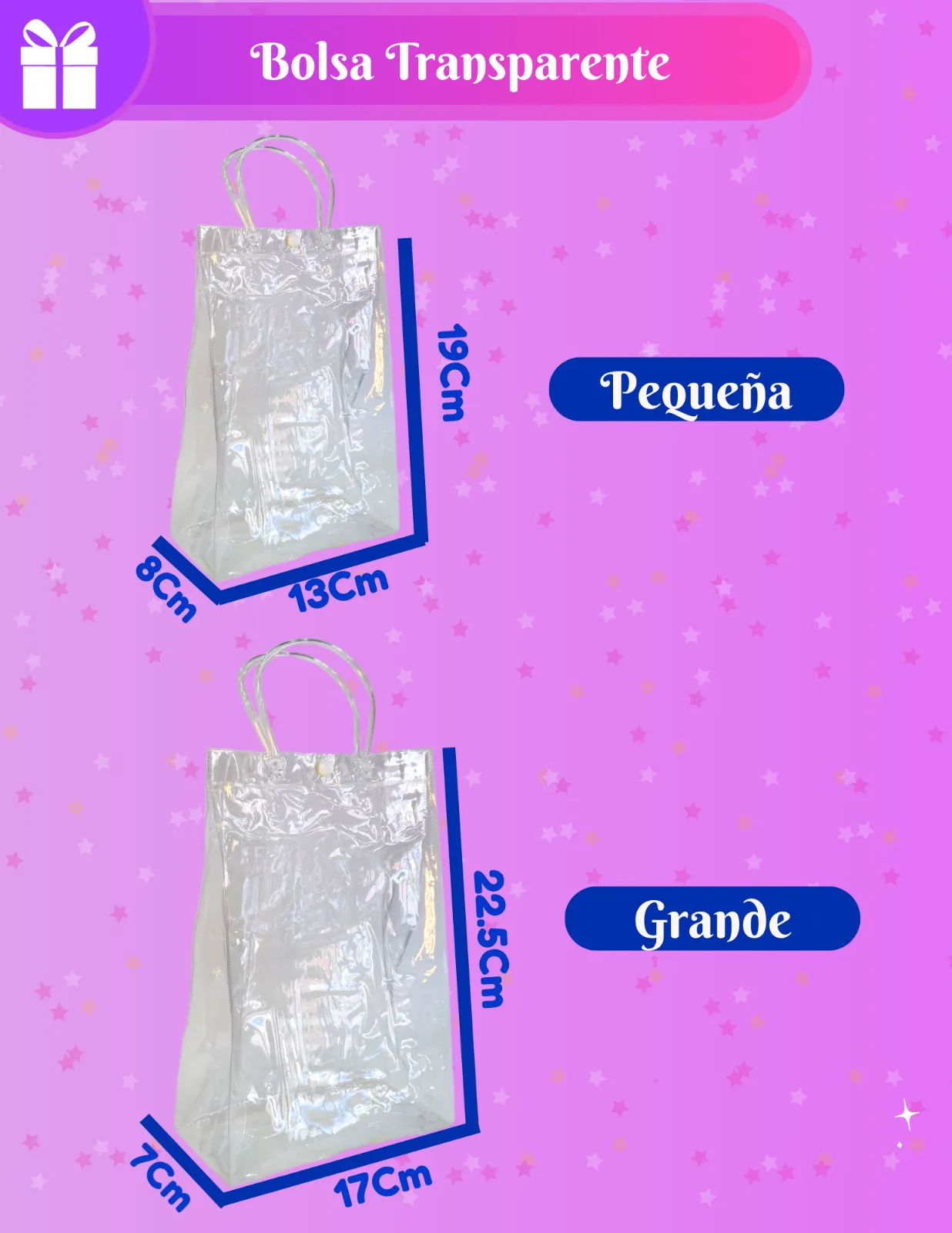 BOLSAS TRANSPARENTES