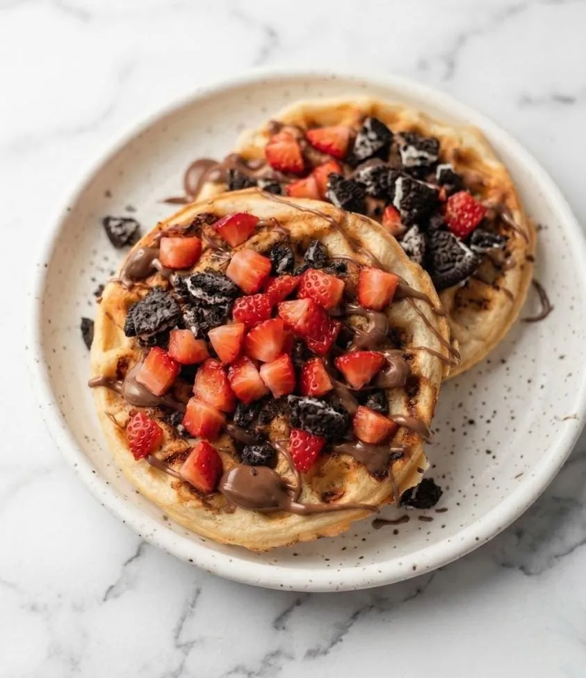 Waffle Tentación Americana