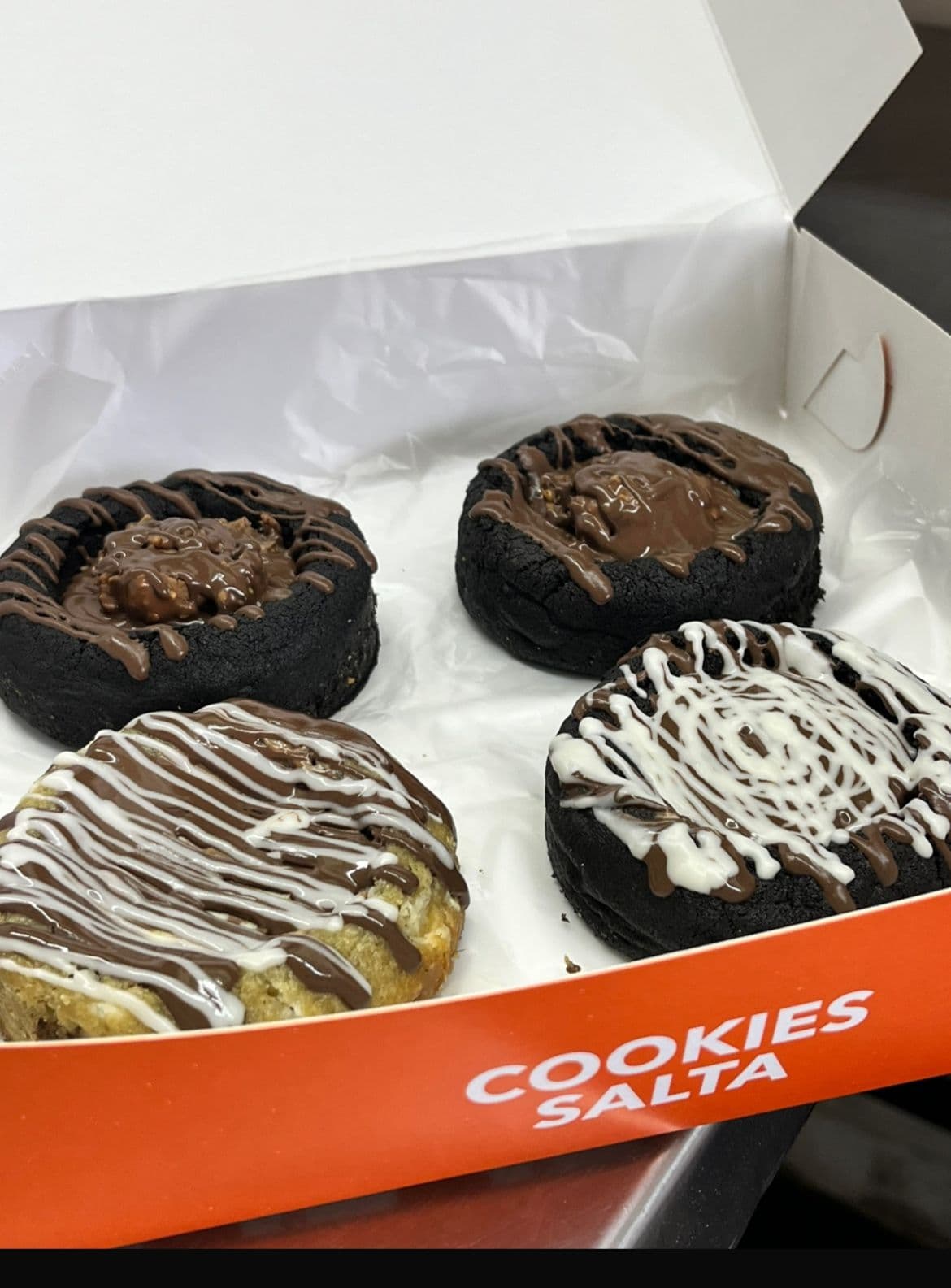 Box x4 cookies especiales a elección