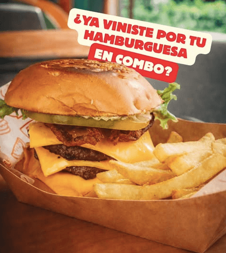 Hamburguesa en combo