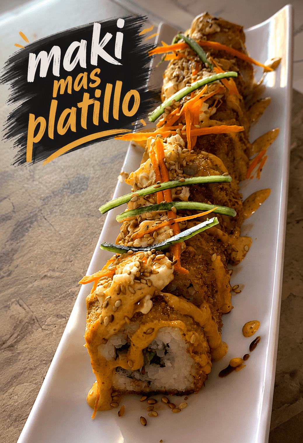 Maki mas Platillo