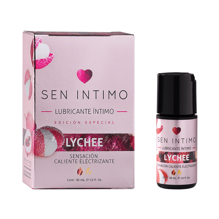 Lubricante Íntimo Lychee Sensación Caliente | Electrizante | Comestible