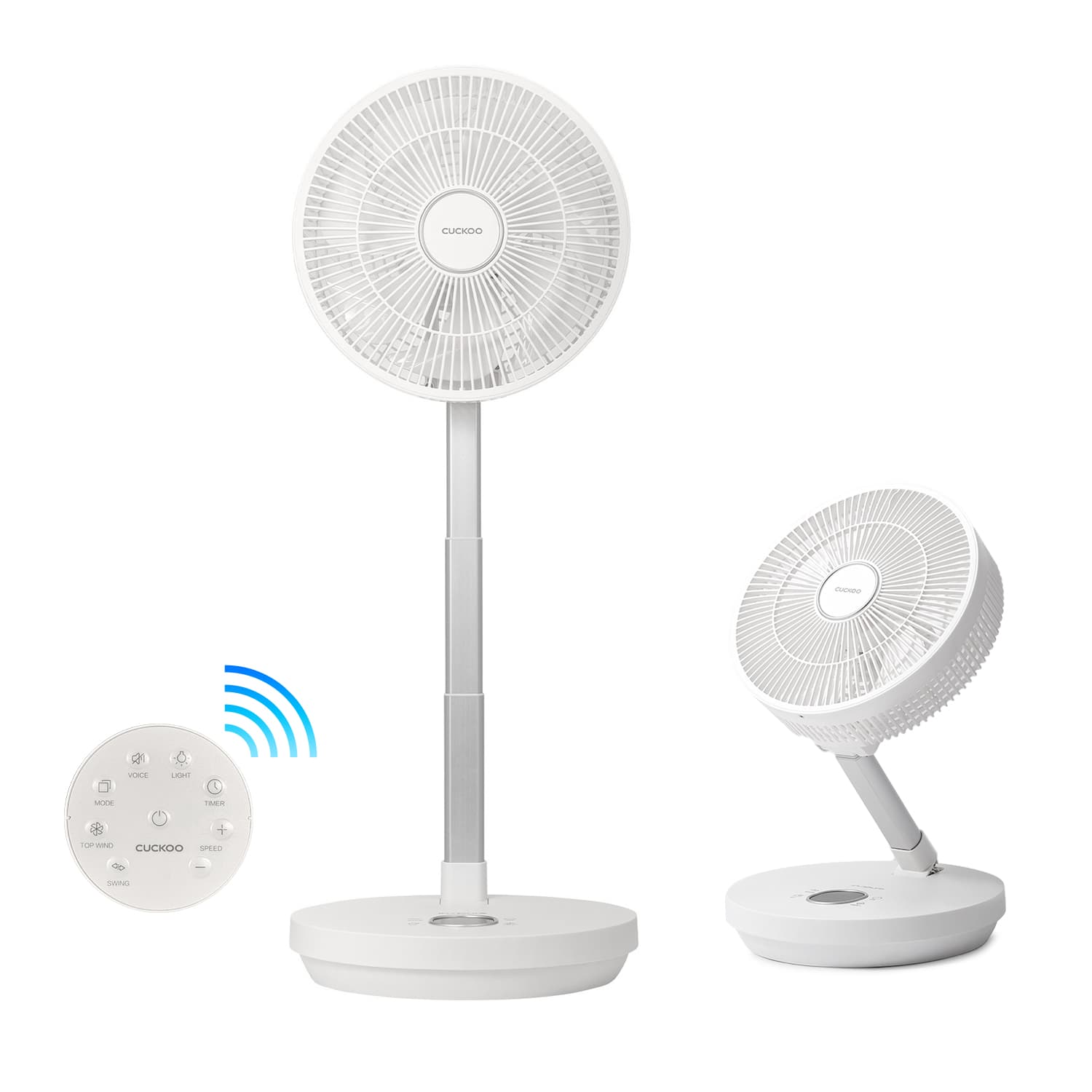 10" Cordless Foldable Air Circulator