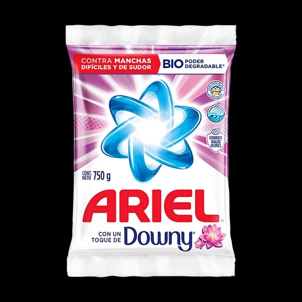 Ariel Detergente en Polvo con un Toque de Downy 750Gr