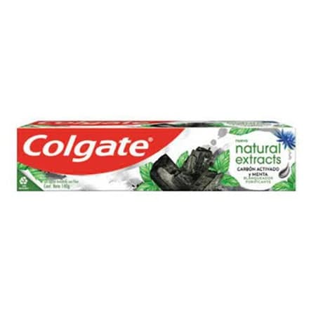 Colgate Crema Dental Total Natural Extracts Carbon Activado y Menta 12 150ML