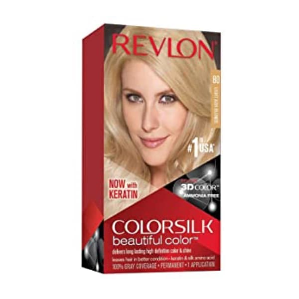 RUBIO CLARO CENIZO N°80 TINTE REVLON