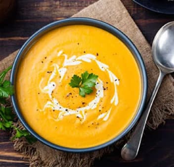 Crema de Zapallo con Pollo de Pastoreo 100% Natural - Artesanal