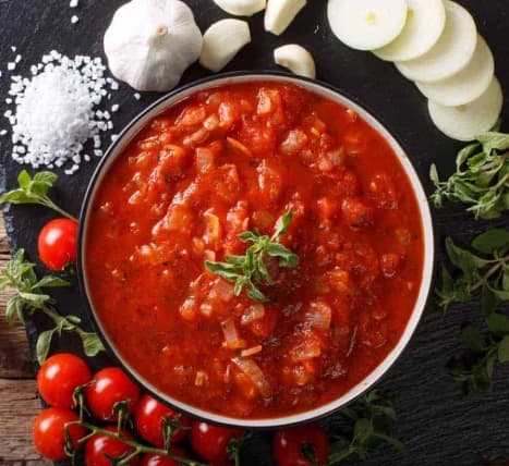 Salsa Napolitana con Pollo de Pastoreo 100% Natural - Artesanal