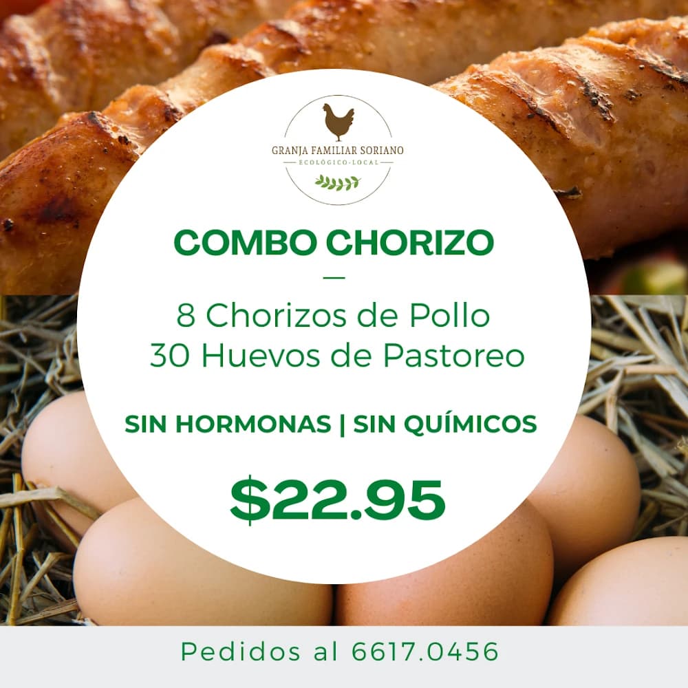 Combo Chorizo de Pollo de Pastoreo