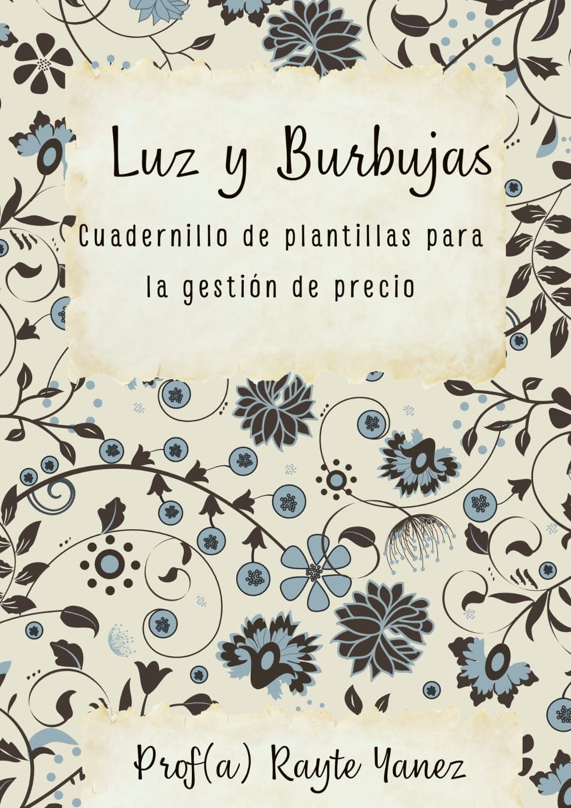 Cuaderno de plantillas para cálculo de precio