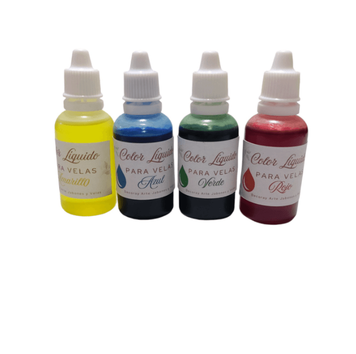 Colores líquidos para velas 30ml