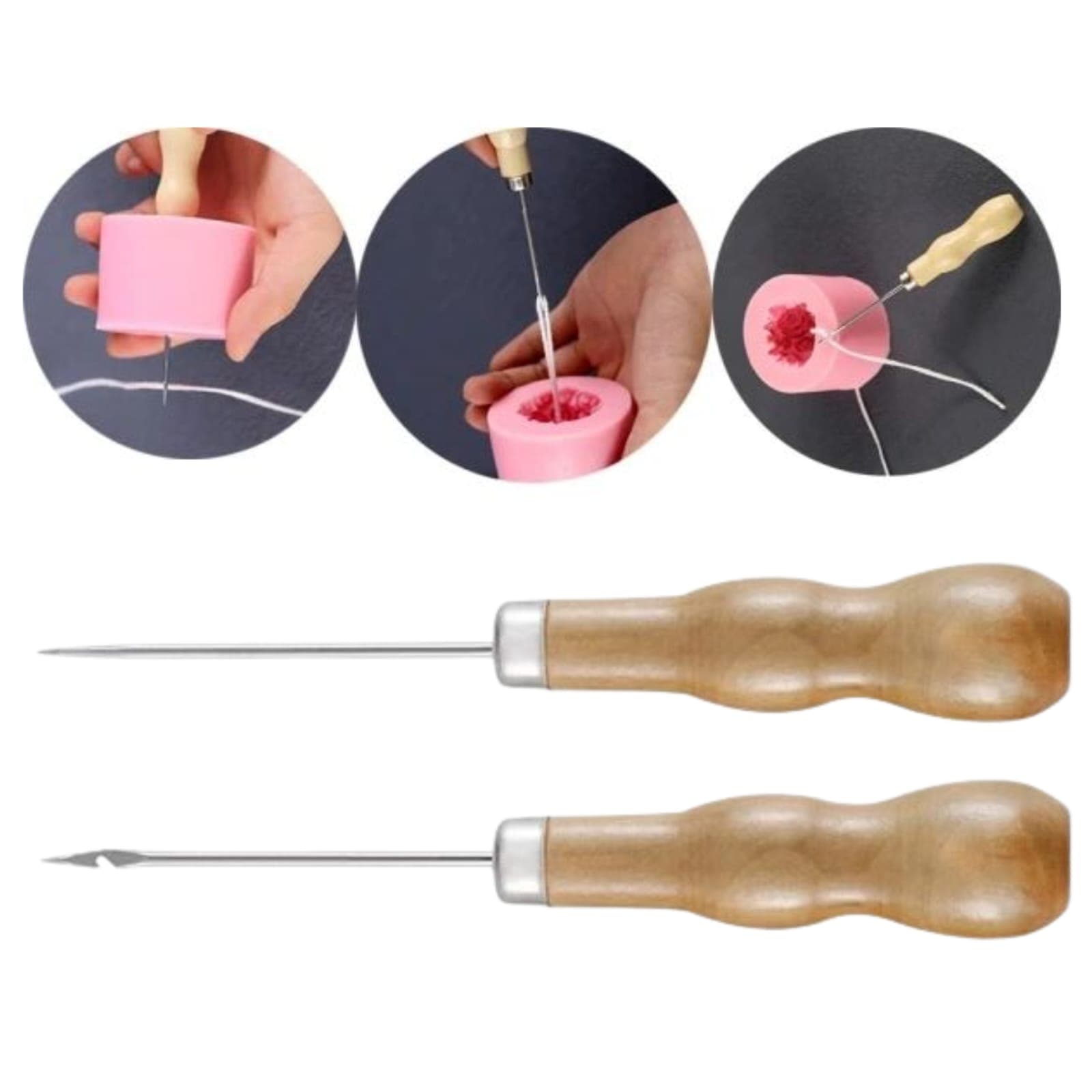 Herramienta de perforación y colocación de mechas
