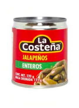 Jalapeños Enteros La Costeña