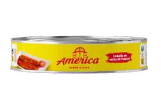 Caballa Oval América con Tomate