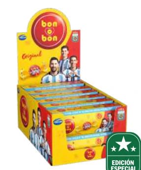 Bombones Bon O Bon Leche Edición Mundial de Fútbol