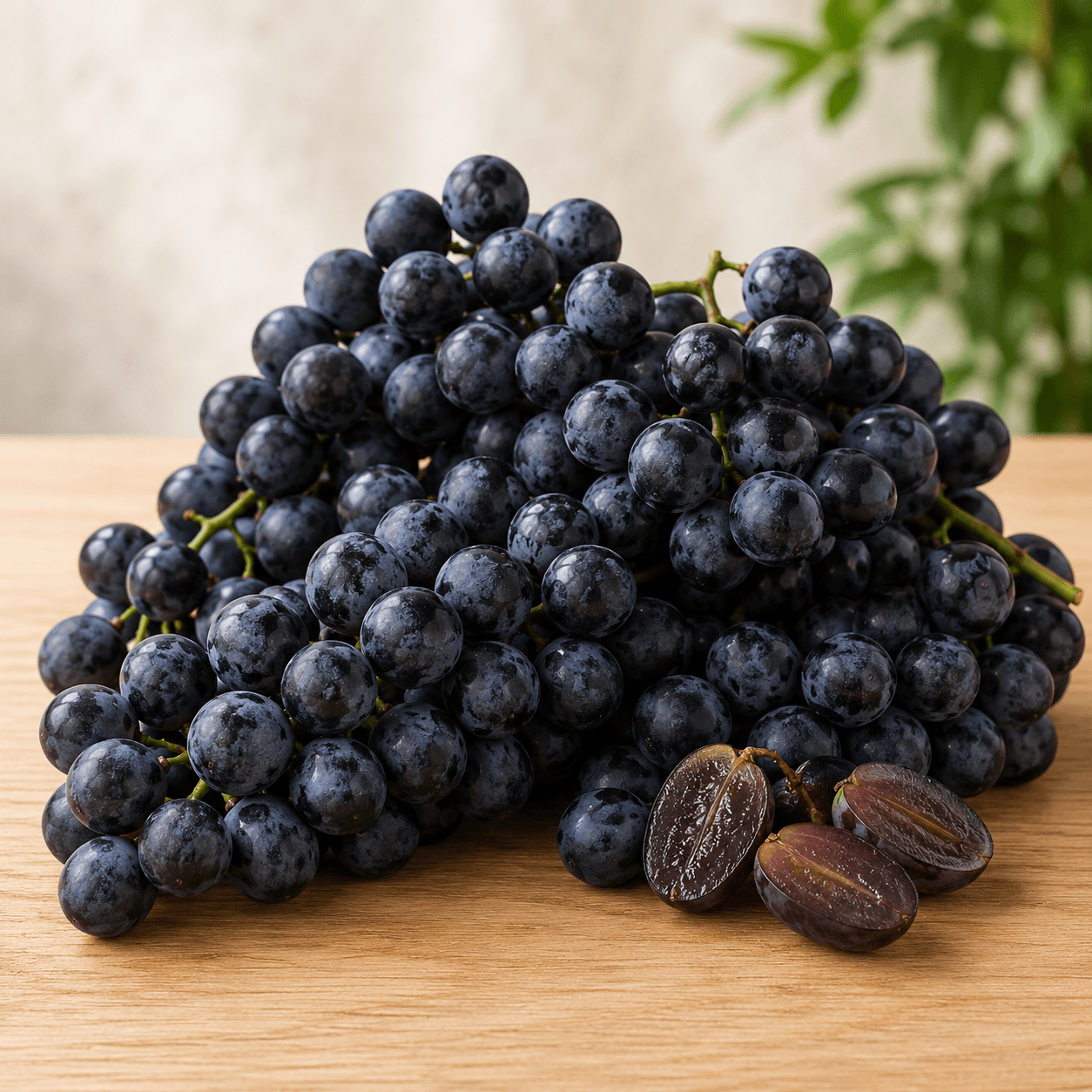 Uvas Negras Sin Semilla