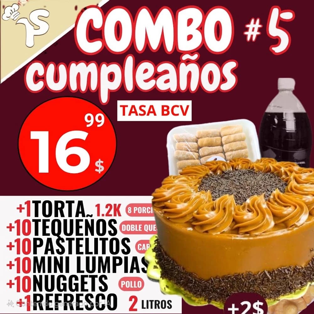 Combo cumpleaños CINCOTorta 27
