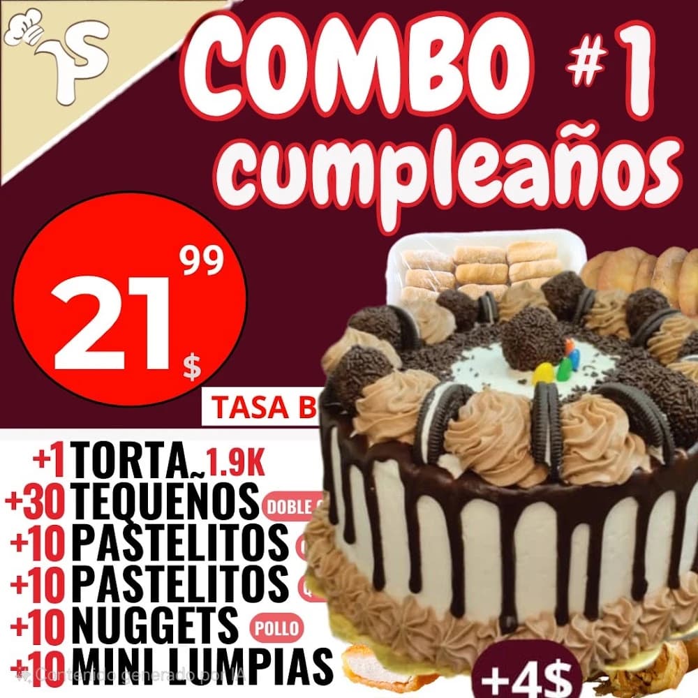 Combo cumpleaños Torta 4