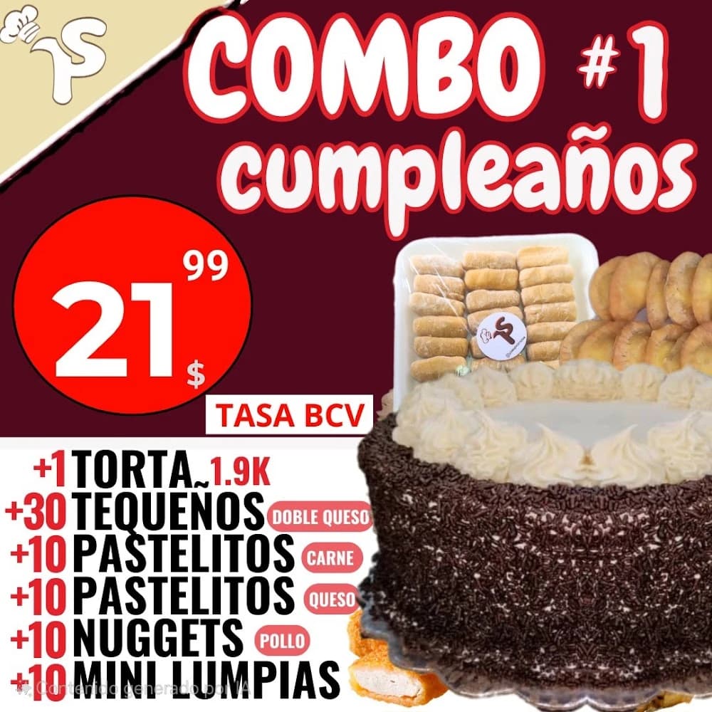 Combo cumpleaños Torta 6