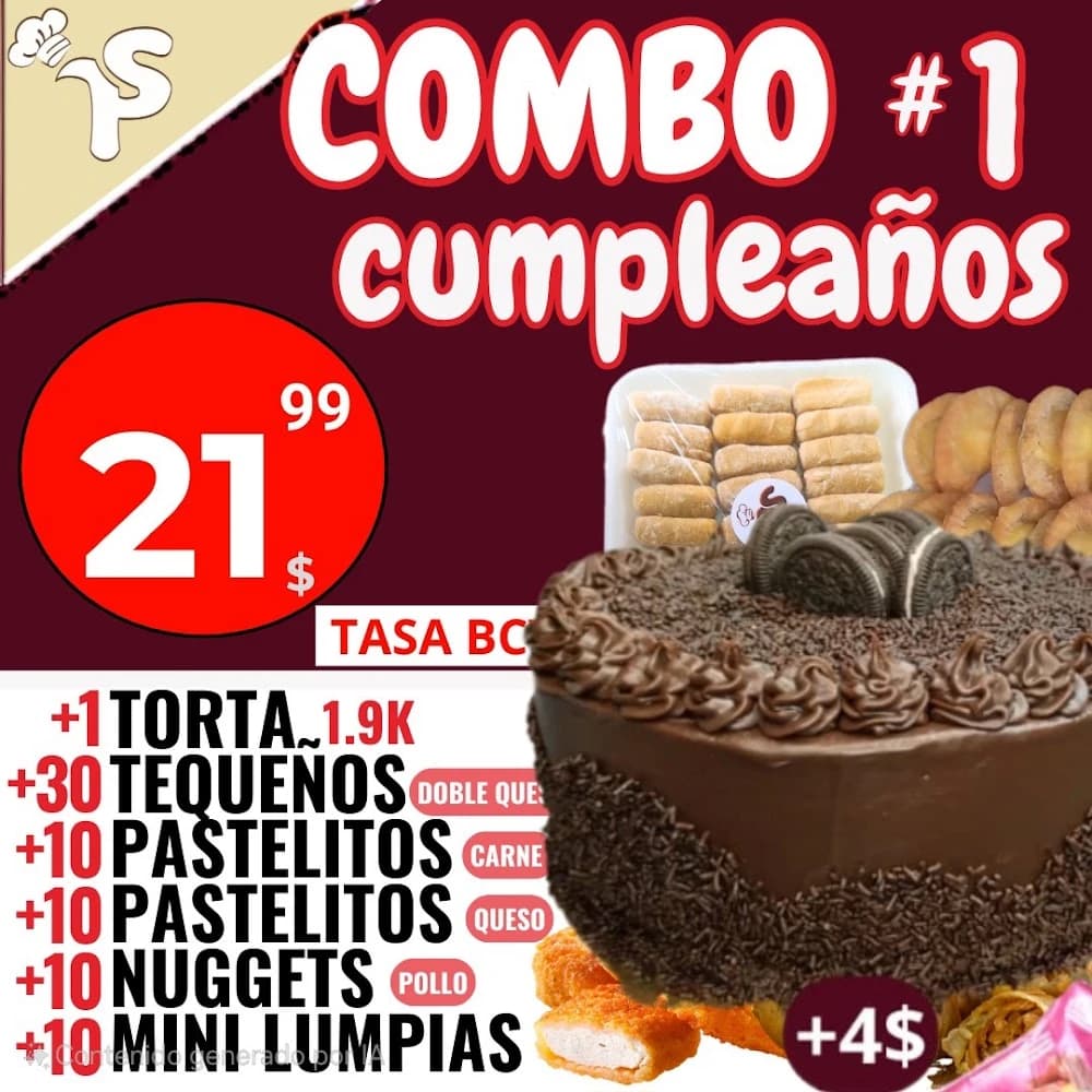 Combo cumpleaños Torta 10