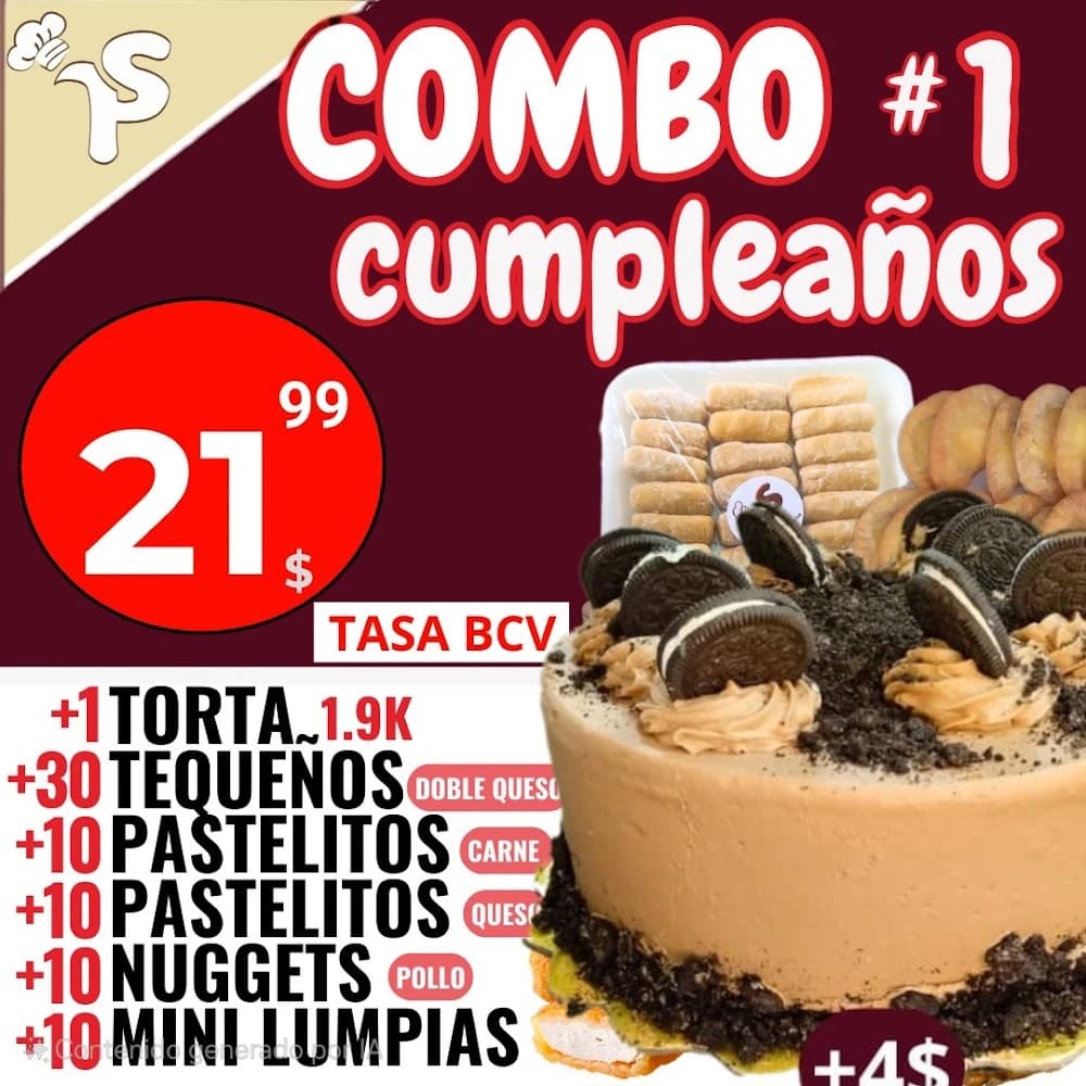 Combo cumpleaños Torta 7