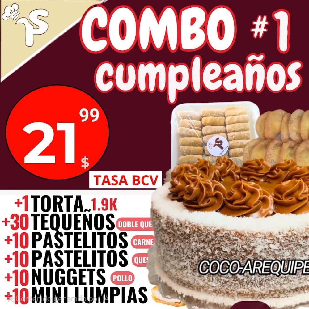 Combo cumpleaños Torta 9