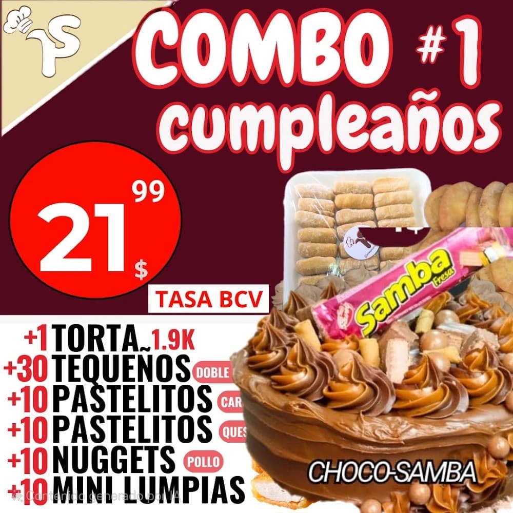 Combo cumpleaños Torta 12
