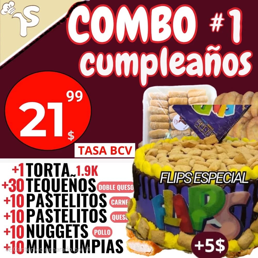 Combo cumpleaños Torta 14