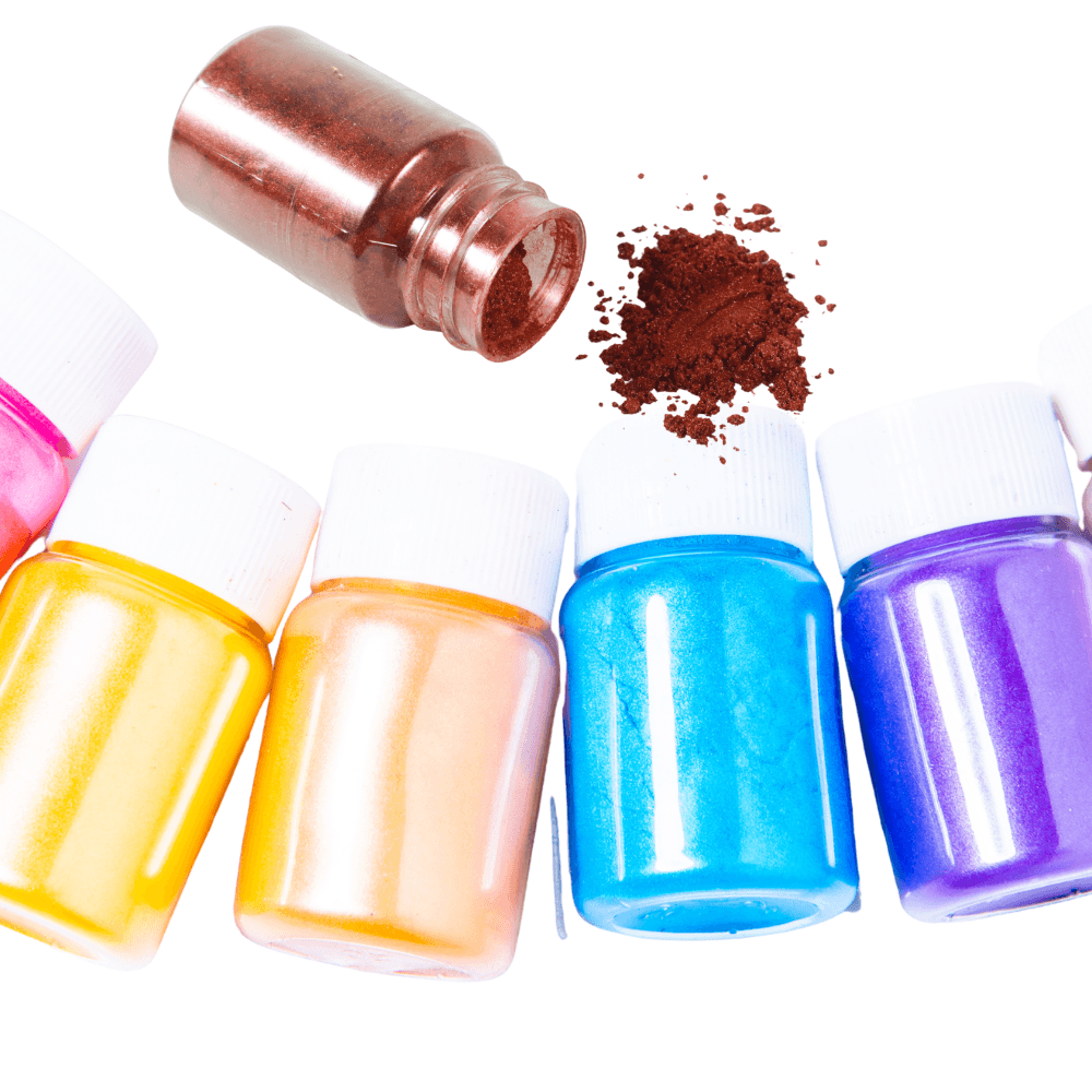 Micas de colores cosméticas