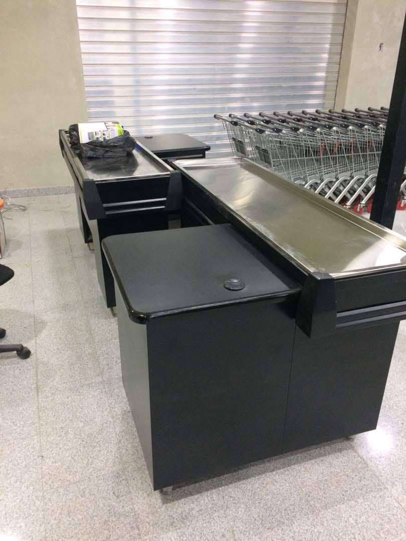 Mostrador para caja registradora