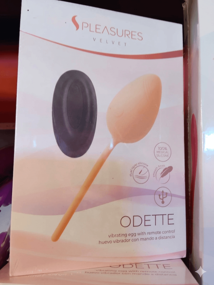 Huevo Vibrador Odette de Pleasures Velvet ✨