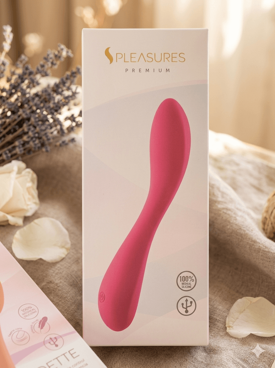 Vibrador Pleasures Premium ✨ Recargable USB