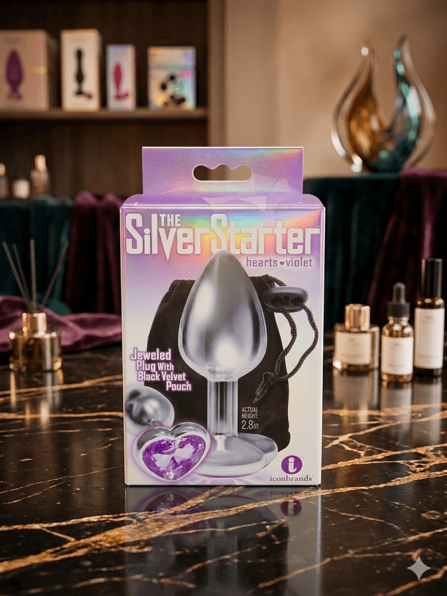 The Silver Starter Hearts Violet. 💜